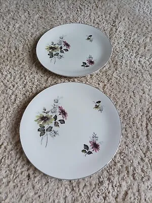 Buy Burleigh Ware Dinner Plates X2 Some Crazing • 3£