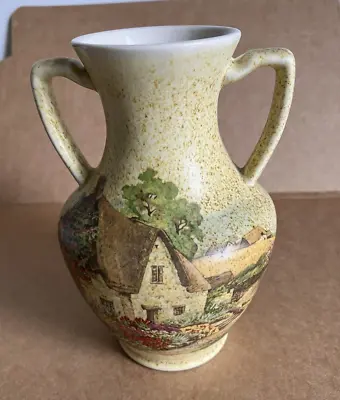 Buy Vintage New Devon Pottery Newton Abbot Urn Vase 13cm • 2.99£