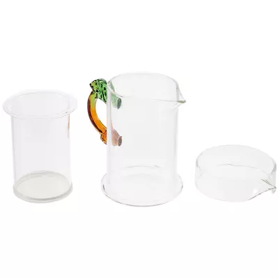 Buy  Tea Set Glass Office Home Pot Filtration Transparent Teapot • 14.25£