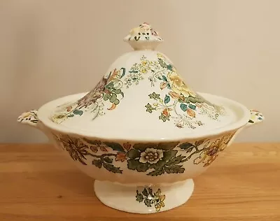 Buy Masons Patent Ironstone China Strathmore Floral Tureen & Lid. • 38£