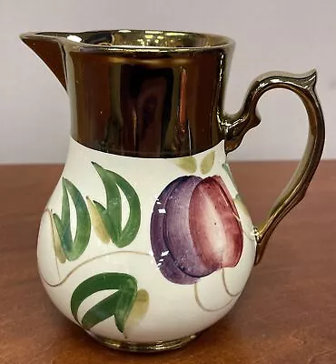 Buy Vintage Pitcher Harvest Ware Wade England 5” Copper Lusterware Pottery  • 17.95£