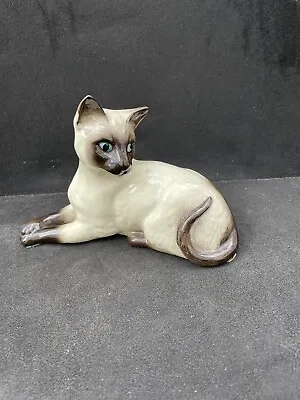 Buy Large Vintage Beswick - Siamese Cat Figure. • 40£