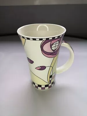 Buy Tall Dunoon Strone Stoneware LARGE Mug In The Style Of Mackintosh Pink Purple • 14£