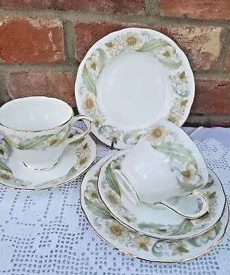 Buy 2 X Duchess  Greensleeves  Tea Trios - Cups Saucers & Side Plates • 13£