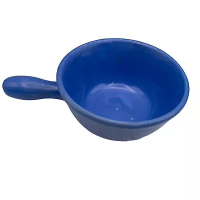 Buy Oxford Ware Vintage Bright Blue Bean/Soup Bowl With Handle • 9.49£