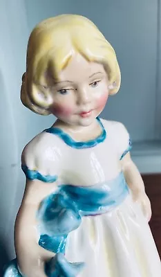 Buy Early Royal Worcester 'Monday's Child' Girl Figurine By Doughty 3257, OPEN BASE • 26£