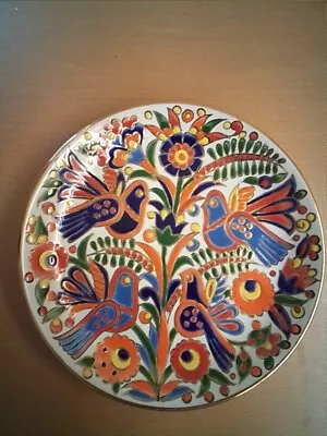Buy Vintage Parperis Birds Ceramic Wall Plate Rhodes Greece Wall Art ❤️CHARITY  • 12£