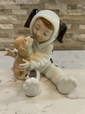 Buy Lladro Figurine  My Playful Puppy  #8598 Retired W/Box VERY RARE & HTF • 331.27£