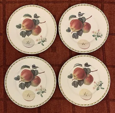 Buy 4 Queen’s Hookers Fruit Apple Side Plates 21cm, The Royal Horticultural Society  • 10£