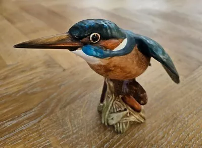 Buy Vintage Beswick Kingfisher 2371 Porcelain Bird Figurine - Matt • 15£