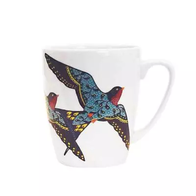 Buy Queens By Churchill Paradise Birds China Oak Coffee Mug Tea Cup 400ml  Swallows • 14.49£
