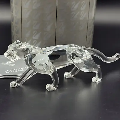 Buy Swarovski Crystal Animal Leopard 217093 African Wildlife Boxed With Certificate • 80£