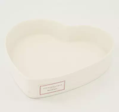 Buy *NEW Sophie Conran For Portmeirion White Heart Baking Dish 27cm Serving • 29.99£