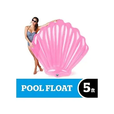 Buy Big Mouth Toys BMPF-SS Big Mouth Float Seashell Pink 5ft • 19.99£