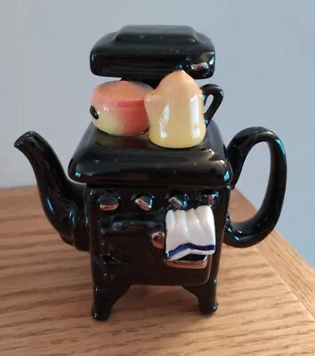Buy Paul Cardew Small Novelty 50's Stove Teapot Excellent Condition 9cm By 9cm-5cm • 20£