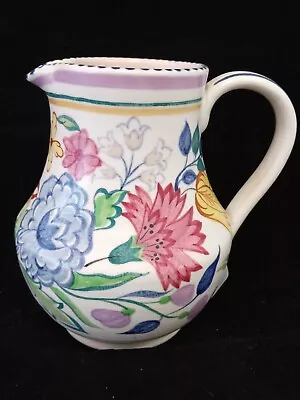 Buy Poole Pottery Jug Traditional Ware Truda Carter 1950s Floral Design • 8.40£