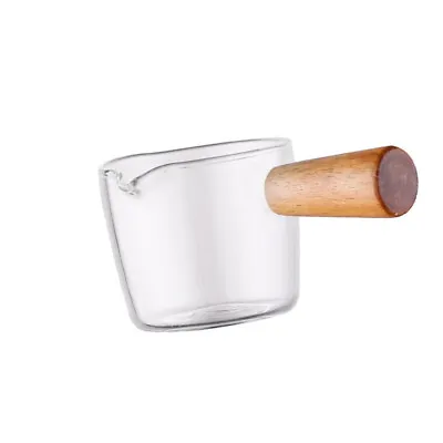 Buy Glass Creamer Pitcher Small Ceramic Pitcher Butter Warmer Pot Wasabi Dish • 10.34£