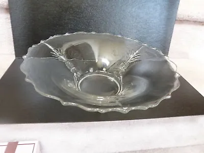 Buy Heisey Elegant Depression Glassware Glass Console Bowl Plantation Pineapple 12.5 • 30.92£