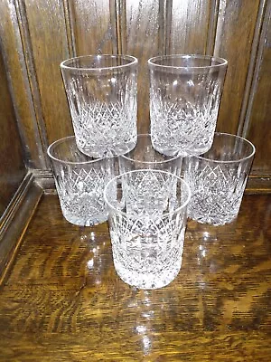 Buy VINTAGE THOMAS WEBB LEAD CRYSTAL - 6 X Cut Glass Whisky Glasses - Superb Set • 41.95£