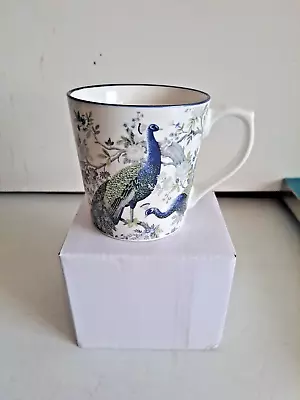 Buy Laura Ashley 70th Years Anniversary Peacock Design Ceramic China Cup / Mug New • 14.99£