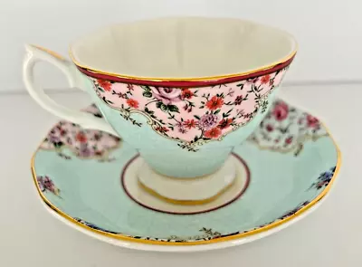Buy 1950s Royal Albert  Sitting Pretty  Candy Collection Bone China Cup & Saucer • 55.29£