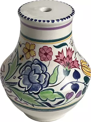 Buy Attractive Vintage Poole Pottery Lamp Base 443A Floral Pattern • 25£
