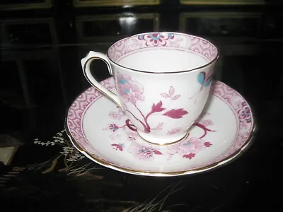 Buy Tuscan Fine English Bone China Demi Floral Cup & Saucer Made In England • 18.93£
