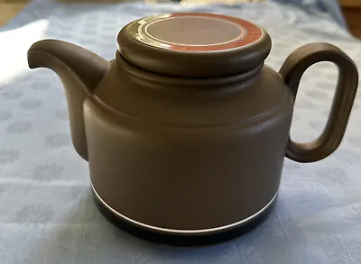 Buy Vintage Hornsea Contrast Teapot 1970’s Lancaster Vitramic Brown • 9.99£