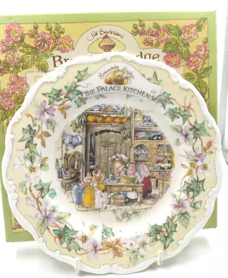 Buy ROYAL DOULTON BRAMBLY HEDGE THE PALACE KITCHENS PLATE SECRET STAIRCASE BOXED 1st • 29.95£
