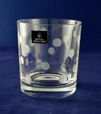 Buy Royal Doulton Crystal “PARTY SET Cut B” Whiskey Glass – 9.3cms (3-5/8″) Tall • 18.50£