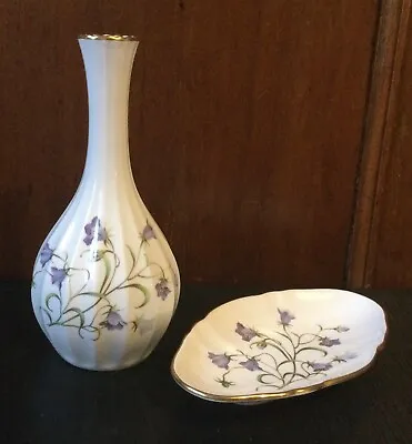 Buy Spode Campanula Fine Bone China Bud Vase & Trinket Dish • 19.90£