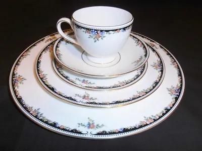 Buy Wedgwood Bone China OSBORNE 5 Piece Place Setting Cup And Saucer Dinner R4699  • 98.41£