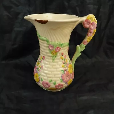 Buy Arthur Wood  Garden Wall  Large Ceramic 1954 Pitcher Jug Vase 8  • 9.95£