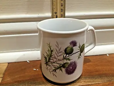 Buy Burnside Pottery Coffee Mug Scottish Thistle Design Moffat Scotland 3.6  Tall • 11.24£