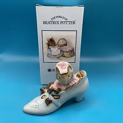 Buy Beatrix Potter Figure Royal Albert Old Woman In A Shoe Boxed • 15.99£