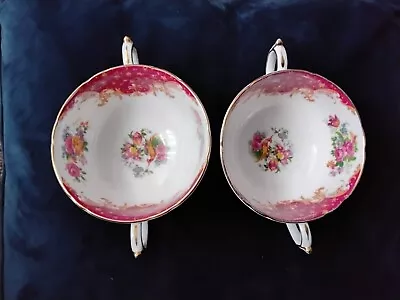 Buy Pair Of Paragon Fine Bone China Loving Cups By Royal Appointment • 30£