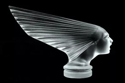 Buy Art Deco Glass ' Spirit Of The Wind ' Sculpture 1930' H.Hoffmann • 151.85£