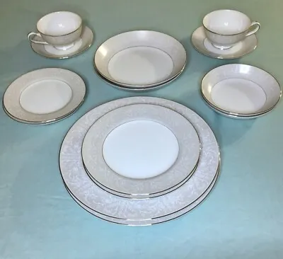 Buy Vintage CORONATION, 14pc Fine China Dinner Set For 2 From Royal M By MITA, Japan • 89.51£