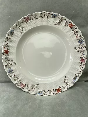 Buy Vintage Wicker Dale By Spode Floral Dinner Plate • 5£