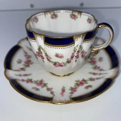 Buy George Jones & Son Crescent China Demitasse Cup And Saucer • 47.32£