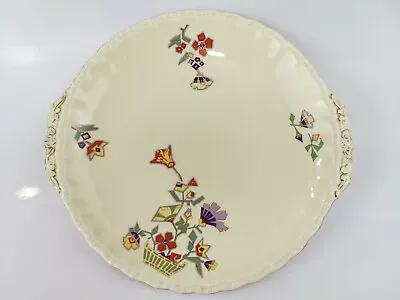 Buy Vintage Grindley Cream Floral  Art Deco Plate Retro Design • 8£