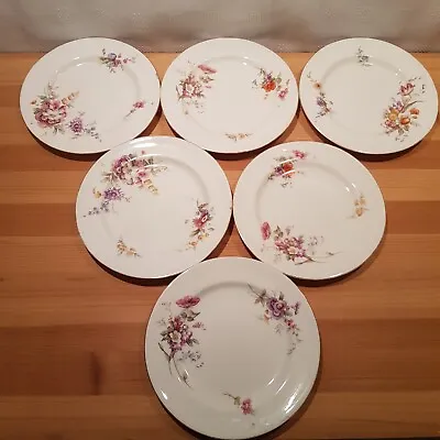 Buy Royal Worcester Fine Bone China Cake Side Plates X 6 Floral Pattern • 10£