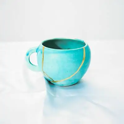 Buy Kintsugi Cup Kintsugi Gift Wabi Sabi Pottery Japanese Ceramics • 75.11£