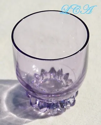 Buy ANTIQUE Whiskey SHOT GLASS Light Amethyst ORIGINAL 1880's Old West SALOON Glass6 • 94.64£