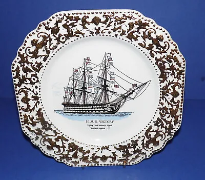 Buy LORD NELSON POTTERY * Vintage Collectors Plate * H.M.S Victory * • 9.99£
