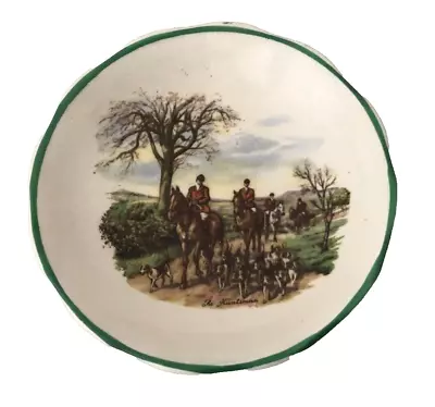Buy Dish Plate Round Small James Kent Staffordshire Old Foley Fox Hunt Free Postage • 15.95£