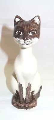 Buy Babbacombe Pottery Siamese Cat.  Bud Vase • 25£