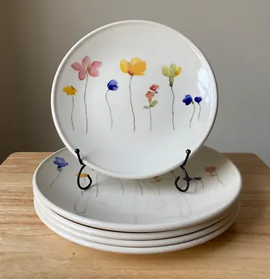 Buy ROYAL STAFFORD SCATTERED FLOWERS 4 Dinner Plates + 1 Salad Plate - England - GUC • 62.43£