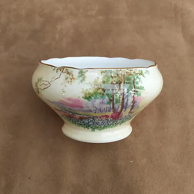 Buy Vintage Aynsley, Bluebell Time Design Sugar Bowl, Dated 1905-1925  • 5£