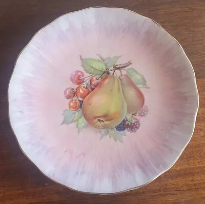 Buy Royal Staffordshire Dinnerware By Clarice Cliff Pink Summer Fruits Plate • 44.21£